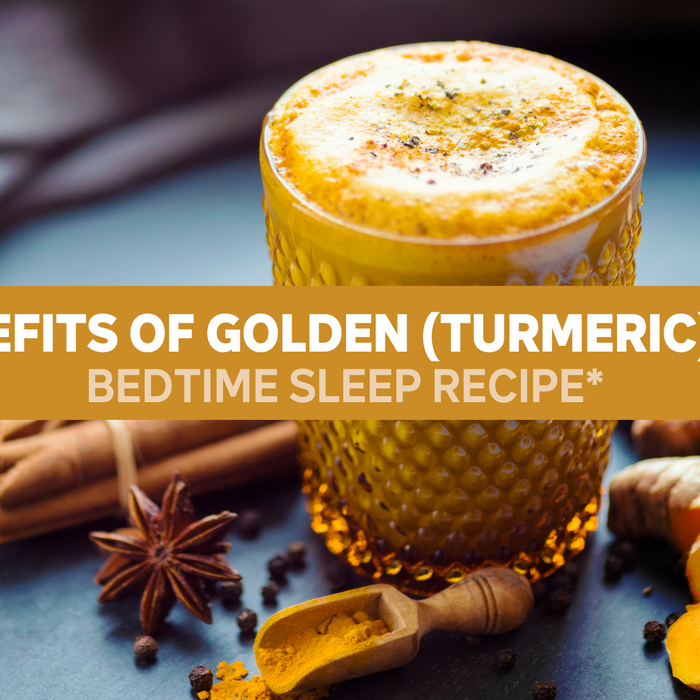 4 Benefits of Golden (Turmeric) Milk + Bedtime Sleep Recipe<sup>†</sup>