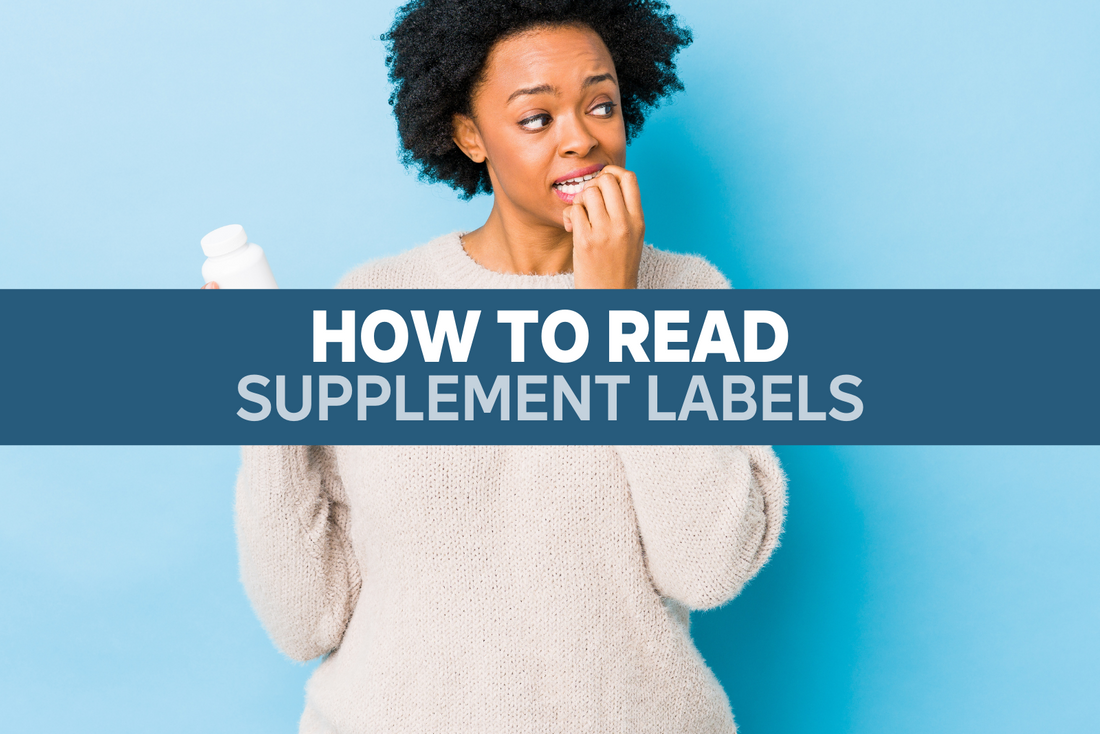 How to read supplement labels