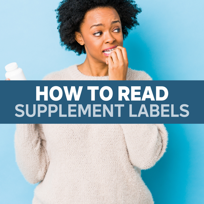 How to read supplement labels 