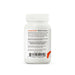 Supplement bottle with label on a white background