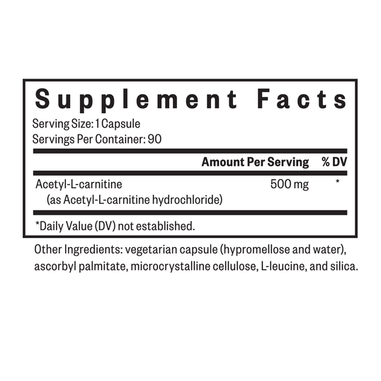 Acetyl L Carnitine | Dietary Supplement — Seeking Health Acetyl L Carnitine | Dietary Supplement — Seeking Health
