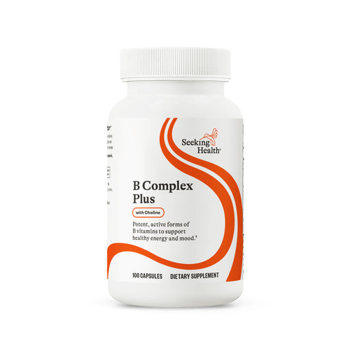 B Complex Plus with Choline- Made by Seekinghealth 