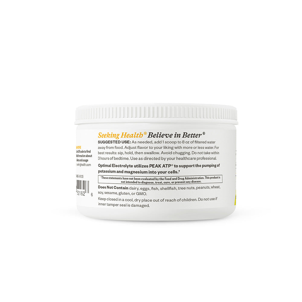 Container of Seeking Health product on a white background