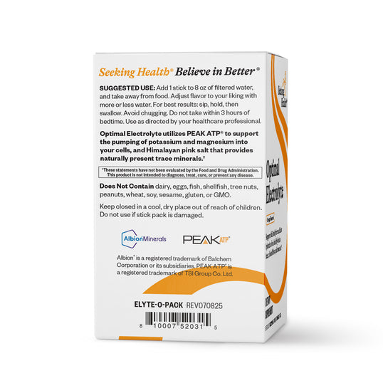 Optimal Electrolyte Sticks