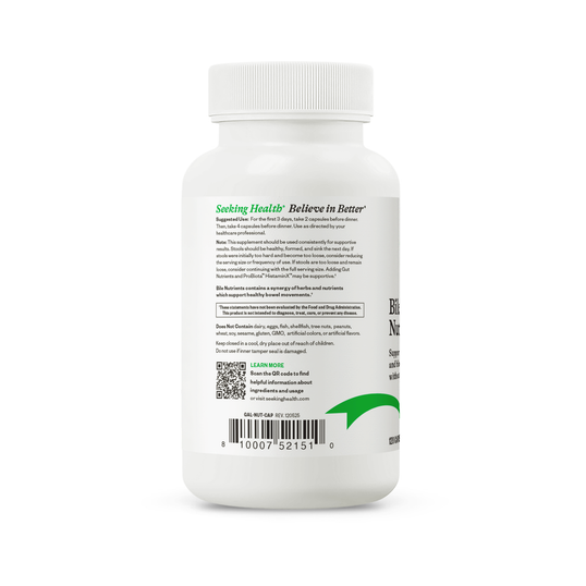 Bile Nutrients (formerly Gallbladder Nutrients)