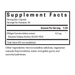 supplement facts panel 