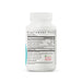 A white plastic bottle of dietary supplements shown from the back, displaying the Supplement Facts label. The label lists ingredients and dosages for MucinActive Adenovirus and AdenoHelper, with MucinActive and Adenovirus highlighted in green and red logos.