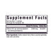 Image of supplement facts 