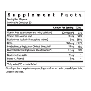 Iron Supplement with Cofactors - Optimal Iron — Seeking Health