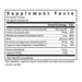 Image of supplement facts 