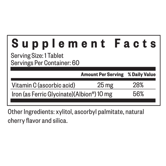 Image of supplement facts 