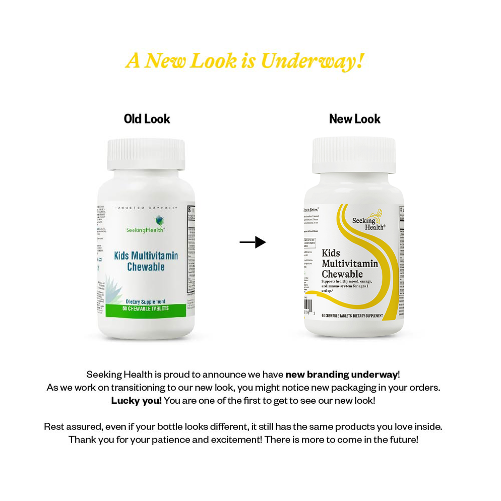 Kids Multivitamin Chewable Multivitamin Seeking Health