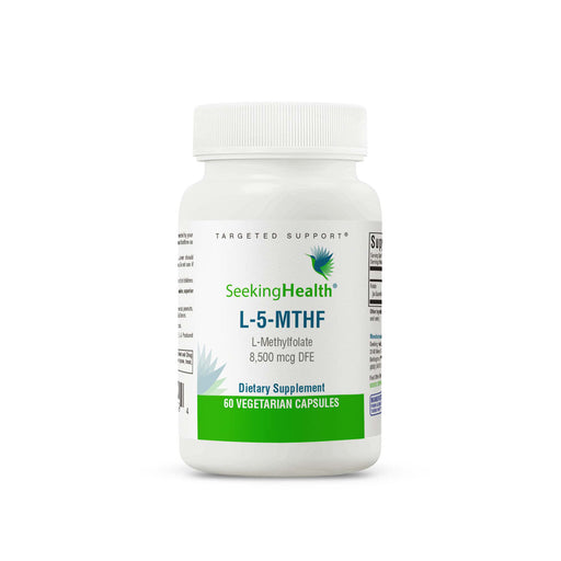 Seeking Health | L-5-MTHF 8,500 mcg | Vitamins | Supplements