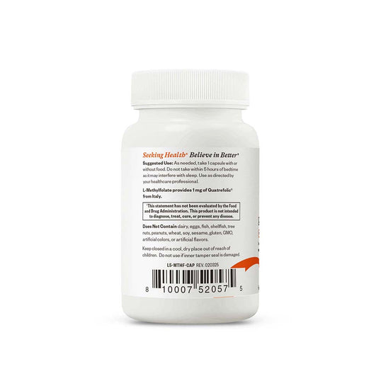 side bottle of L-Methylfolate