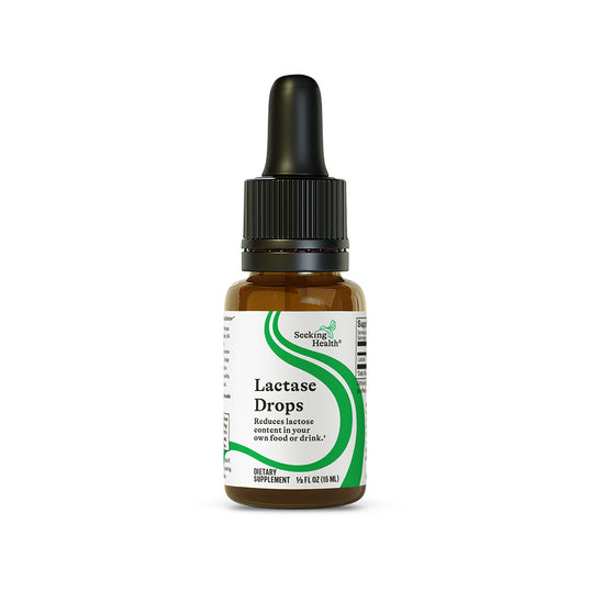 Image of lactase drops bottle 