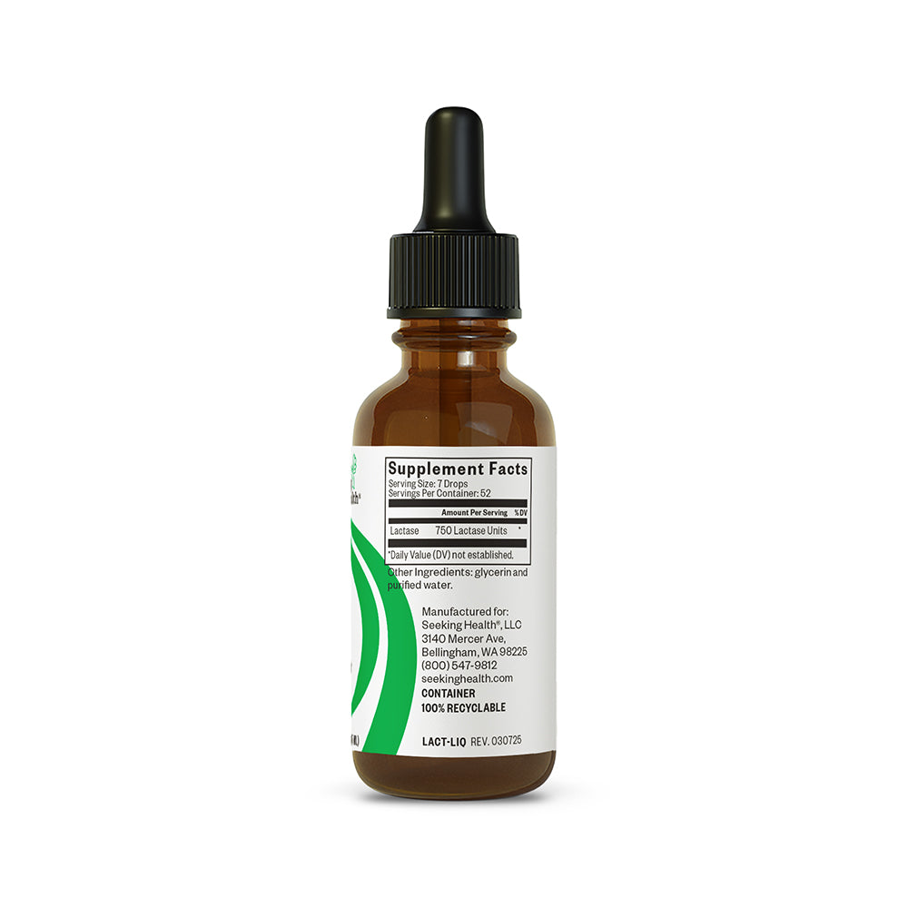 Lactase Drops - 52 Servings by Seeking Health