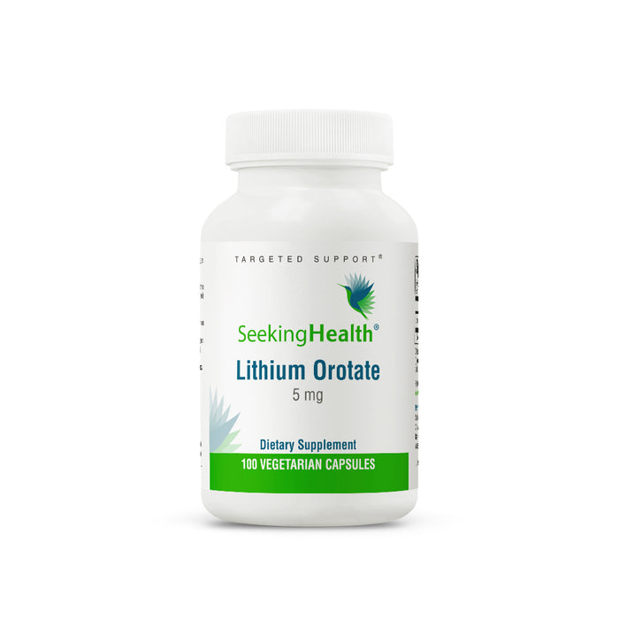 Seeking Health | Lithium Orotate | Vitamins | Supplements