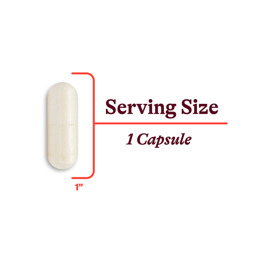 Optimal Magnesium serving size 1 capsule - 1"