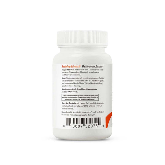 Niacin Supplement Bottle