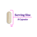 Optimal Prenatal  serving size 8 capsules - .92"