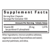 P-5-P (Pyridoxal 5-Phosphate) supplement facts