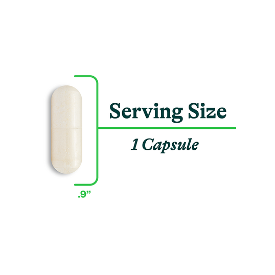 ProBiota HistaminX serving size 1 capsule - 0.9"