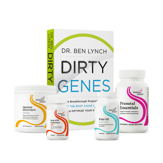 Collection of Dr. Ben Lynch health supplement products on a white background