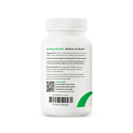 Stomach Acid Nutrients