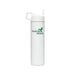 Seeking health branded water bottle white with green bird 