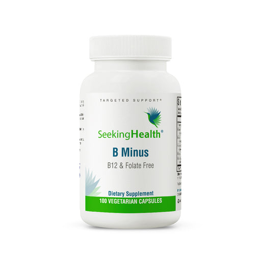 Seeking Health | B Minus | Vitamins | Supplements