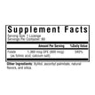 Folinic Acid Lozenge Supplement Facts