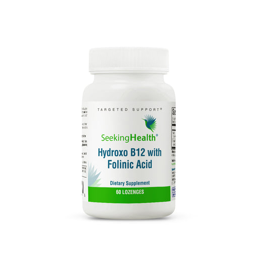Seeking Health | Hydroxo B12 with Folinic Acid | Vitamins | Supplements