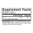 Zinc Lozenge Supplement Facts