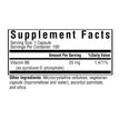 P-5-P Supplement Facts