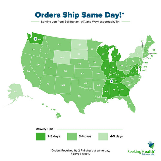 Seeking Health | Free Shipping  | Fast delivery 